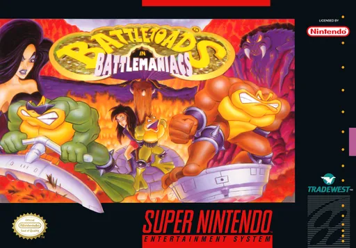 Battletoads in Battlemaniacs