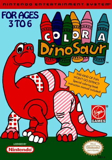 Color a Dinosaur