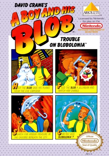 David Crane’s A Boy and His Blob: Trouble on Blobolonia