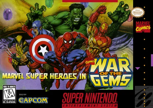 Marvel Super Heroes in War of the Gems