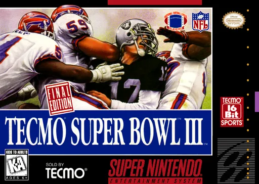 Tecmo Super Bowl III: Final Edition