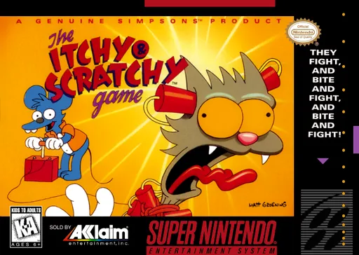 The Itchy & Scratchy Game