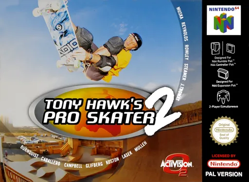 Tony Hawk’s Pro Skater 2