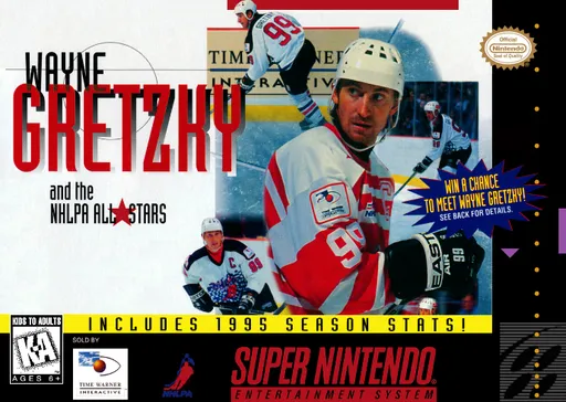 Wayne Gretzky and the NHLPA All-Stars